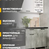Кухонный гарнитур 1.0 м Ева, мебель для дома и кухни (БТС) Метрополитан грей