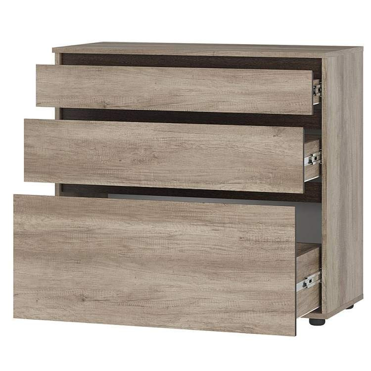 Комод с ящиками 900x840x430 мм Энигма (БТС) Дуб каньон