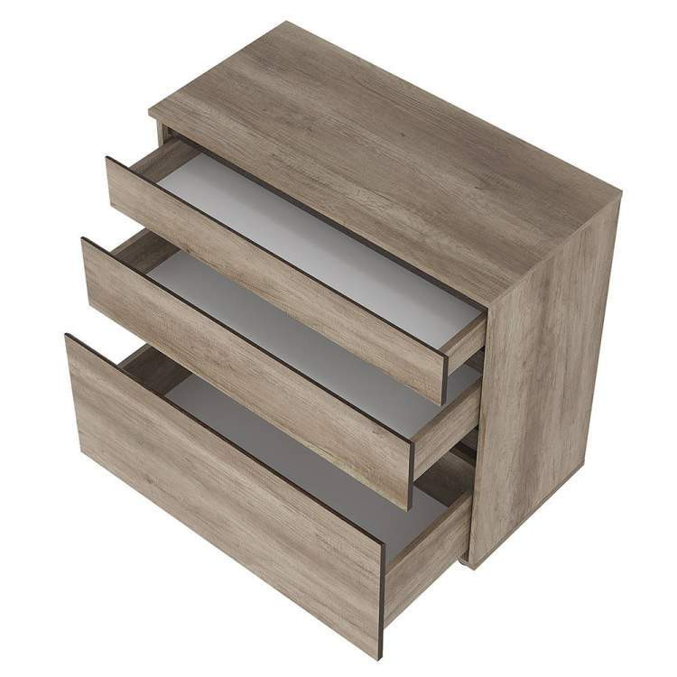 Комод с ящиками 900x840x430 мм Энигма (БТС) Дуб каньон