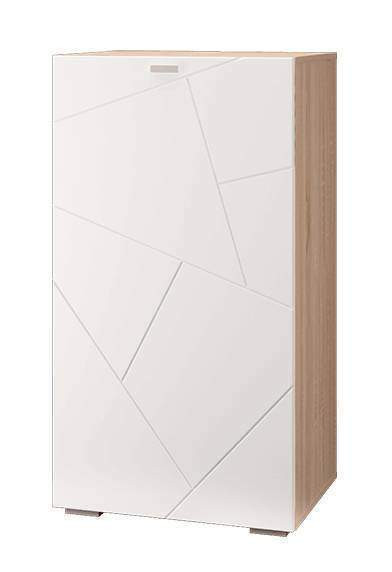 Шкаф для книг (полка) Скайлайн 600 MLK (Белый)