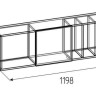 Шкаф навесной Лойс 88 (Глазов)