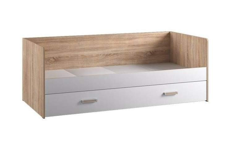 Кровать с ящиком 90х200 Бланка ТЭКС (Белая)