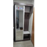 Прихожая комплект Варда 217x100x44см БТС ясень темный/белый